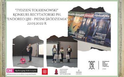 KONKURS RECYTATORSKI „PIEŚNI ŚRÓDZIEMIA”