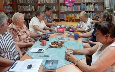 154. SPOTKANIE DYSKUSYJNEGO KLUBU KSIĄŻKI DLA DOROSŁYCH W FILII W STERŁAWKACH WIELKICH