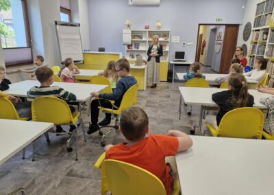 Lekcja biblioteczna dla klasy Ib