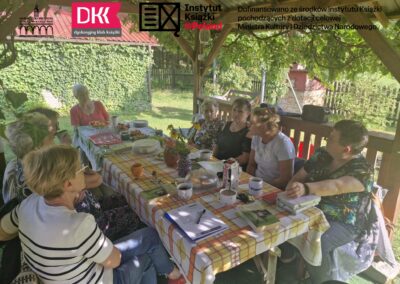 Lipcowe spotkanie DKK w Filii w Sterławkach Wielkich