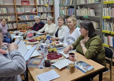 Listopadowe spotkanie DKK w Filii w Sterławkach Wielkich