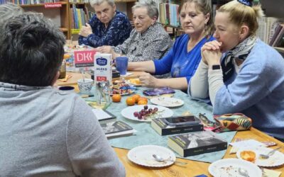 172. SPOTKANIE DYSKUSYJNEGO KLUBU KSIĄŻKI DLA DOROSŁYCH W FILII W STERŁAWKACH WIELKICH