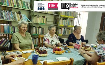 175. SPOTKANIE DYSKUSYJNEGO KLUBU KSIĄŻKI DLA DOROSŁYCH W FILII W STERŁAWKACH WIELKICH