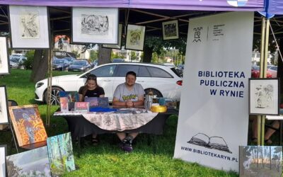 BIBLIOTEKA NA FESTIWALU LITERACKIM „PORT LITERATURA” W GIŻYCKU