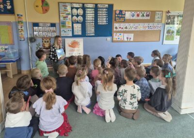 Lekcja biblioteczna dla przedszkolaków
